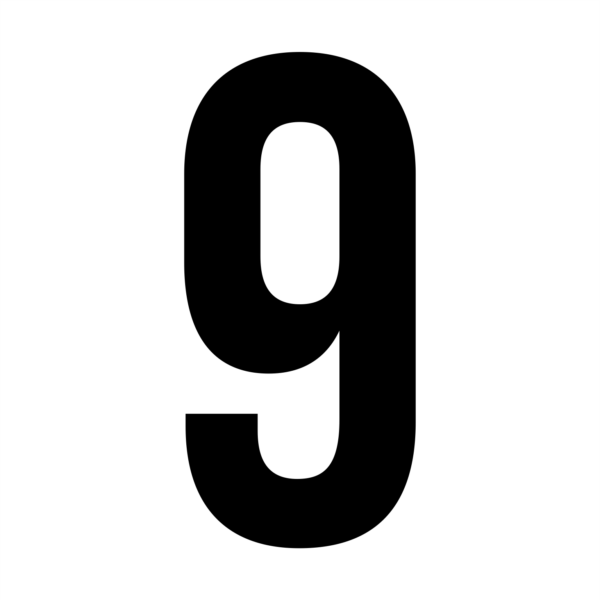 eurocijfer 9